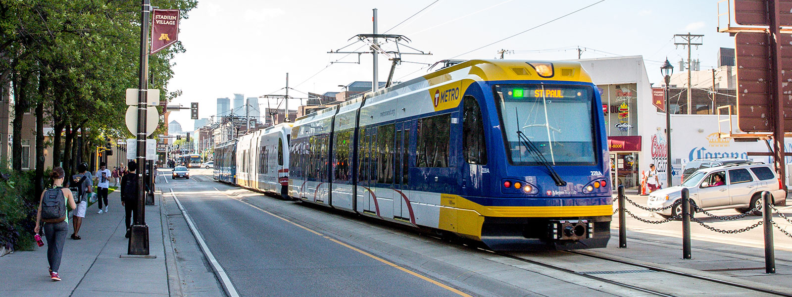 train at government center plaza station