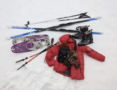 Used winter gear